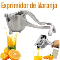 Exprimidor de Naranja Cítricos Manual de Acero Inoxidable Portátil