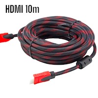 Cable HDMI-HDMI con Filtro 10m 10metros Full HD 3D V1.4 Enmallado