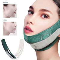 Vendaje Faja Verde Adelgazante Reductor de Papada FACE LIFT UP BELT