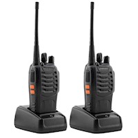 Kit Completo 2 Walkie Talkie Radio Transceptor 16Canales