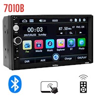 Radio Estéreo Bluetooth MP5 7 '' Táctil Auto Video Audio + Control