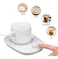 Base Calentadora 16W para Taza Mug Eléctrico Café Mate Te Leche 220V