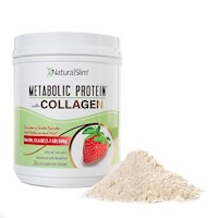 NaturalSlim Metabolic Protein Con Colageno 500g Fresa