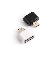 Adaptador Conector V8 OTG Micro USB a USB Hembra
