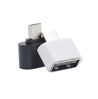 Adaptador Conector V8 OTG Micro USB a USB Hembra Android/ios Smart