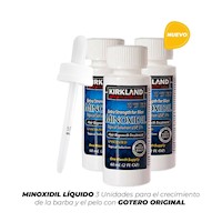 MINOXIDIL TOPICAL SOLUTION USP 5% (3UNID./ 60ML) KIRKLAND