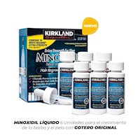 MINOXIDIL TOPICAL SOLUTION USP 5% (06UNID./ 60ML) KIRKLAND