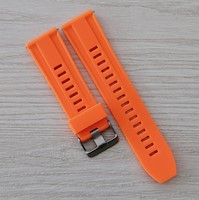 Correa Silicona 24mm para Reloj Universal - Naranja