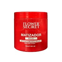 Shampoo Rojo Flower Secret 500ml Intensamente Rojo