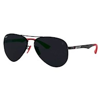 Lentes Solares Ray Ban RB3460M Negro Scuderia Ferrari Collection