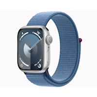 Apple Watch Series 9 GPS 41mm Silver Sport Loop Winter Blue Talla Unica