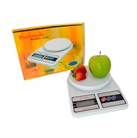 Balanza Digital Gramera Hasta 10Kg Ideal para Cocina y Repostería