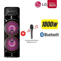 Torre de Sonido Parlante LG XBOOM RNC9 Bluetooth Karaoke 2023