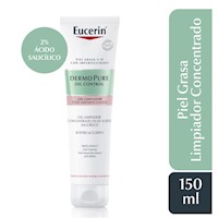 Eucerin Dermopure Oil Gel Limpiador  - Frasco 150 ML