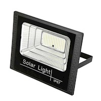 Reflector LED Solar con Panel Solar Recargables 50W