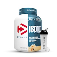 PROTEINA AISLADA ISO 100 5LB + SHAKER GRATIS - DYMATIZE