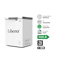 LIBERO CONGELADORA 142L LFH-151V