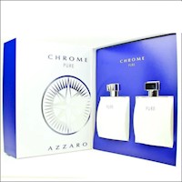 Set Eau De Toilette Azzaro Chrome Pure Hombre