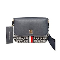 Cartera Tommy Hilfiger Croosbody Monogram Azul