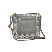 Cartera Tommy Hilfiger Croosbody Monogram Negro