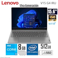 Laptop Lenovo V15 G3 IAP Intel Core i3-1215U 8GB RAM 512GB SSD 156” FHD - 82TT00EALM