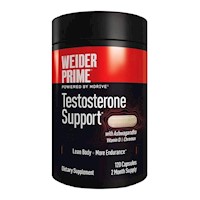 Weider Prime Testosterone Support 120 Capsulas
