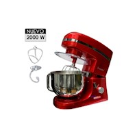Batidora Pedestal Finezza Fz-6818B Planetaria 2000 Watts Rojo