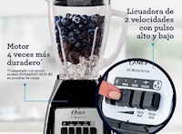 Licuadora Oster Blstkagbpb053 550W 1.5L Negro