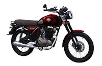 MOTO RONCO RONSKER 169 ROJO