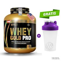 Proteína Level Pro Whey Gold Pro 3 kg Vainilla + Shaker