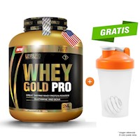 LEVEL PRO WHEY GOLD PRO 6.600 LIBRAS VAINILLA CREME + SHAKER