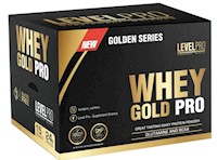 Whey Gold Pro Caja 15 Unid Pro Level Pro Vainilla