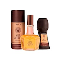Wild Country Perfume de Hombre con Deo SPray y Roll On