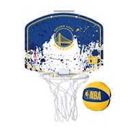 Wilson - Aro de Basquet Para Niños - NBA Team Mini Hoop - GS Warriors