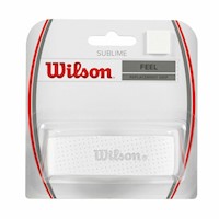 Wilson - Grip Para 1 Raqueta de Tenis - Sublime - Blanco