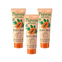 Crema Para Manos De Papaya 120ml Fruit Of The Wokali 3 Und