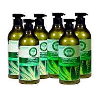 3und Pack Dúo Shampoo y Acondicionador Aloe Vera - Wokali