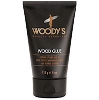 Gel Para Peinado Fijación Alta Woodys Wood Glue 113g