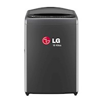 Lavadora LG 19 KG Carga Superior con AI DD WT19BV6T Negro Claro