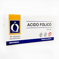 Ácido Folico 0.5mg  - Caja 30UN