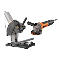 Amoladora 850w ergo Pro + Soporte profesional 4 ½" Truper