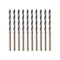 Juego de brocas 2.8mm 7/64" para metal caja 10 unidades Truper