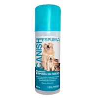 Shampoo Espuma en Seco Canish para Perros y Gatos 160g