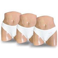 Pack x3 Truza Bikini Monina Blanco