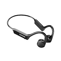 Lenovo - Audífonos de conducción Ósea X4 Deportivos TWS BT 5.0 Negro