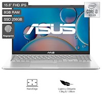 Laptop Asus 15,6" FHD Intel Core i3 256GB SSD 8GB I3-1005G1