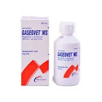 Gaseovet MS Suspensión Oral - Frasco 220 ML