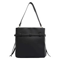 Jenny Medium Shoulder Bag / Black