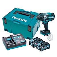 Llave De Impacto Makita 40V 1/2" 4 Veloc Makpack TW002GM201