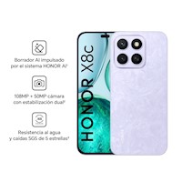 Smartphone HONOR X8c 8GB+256GB - Morado